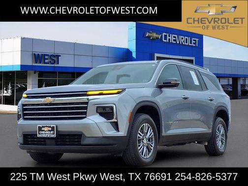Sterling Gray Metallic 2024 Chevrolet Traverse LT