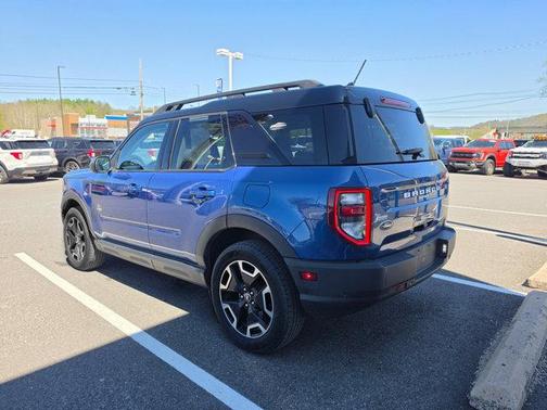 Atlas Blue Metallic 2023 Ford Bronco Sport Outer Banks