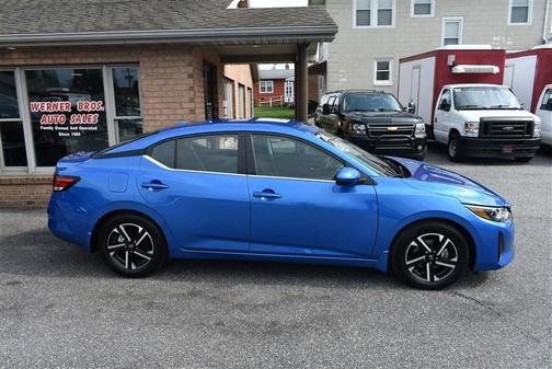 Electric Blue Metallic 2024 Nissan Sentra SV