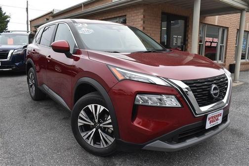 Scarlet Ember Tintcoat 2023 Nissan Rogue SV