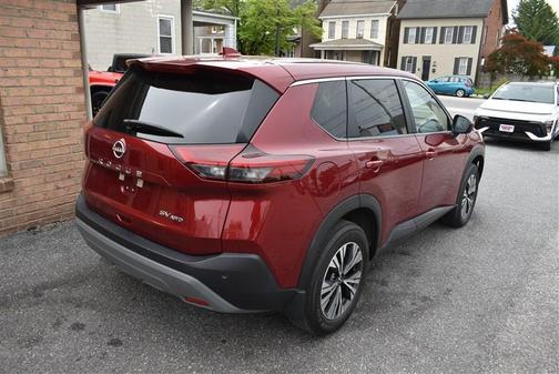 Scarlet Ember Tintcoat 2023 Nissan Rogue SV