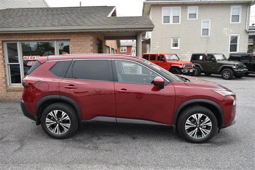 Scarlet Ember Tintcoat 2023 Nissan Rogue SV