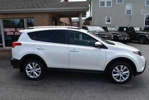 Blizzard Pearl 2013 Toyota RAV4 Limited
