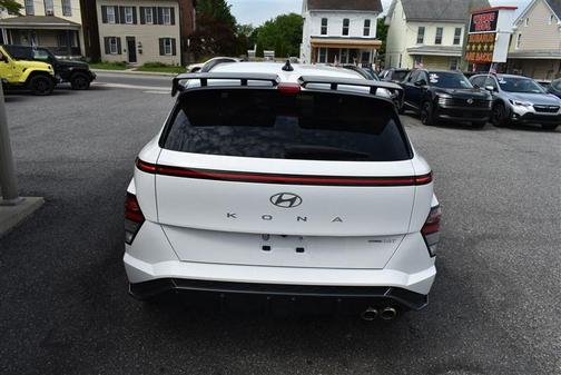 Atlas White 2024 Hyundai KONA N Line
