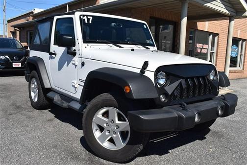Bright White Clearcoat 2017 Jeep Wrangler Sport