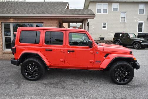 Firecracker Red Clearcoat 2025 Jeep Wrangler 4xe Sahara