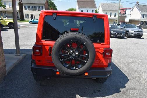 Firecracker Red Clearcoat 2025 Jeep Wrangler 4xe Sahara