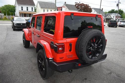 Firecracker Red Clearcoat 2025 Jeep Wrangler 4xe Sahara