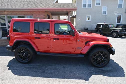 Firecracker Red Clearcoat 2025 Jeep Wrangler 4xe Sahara
