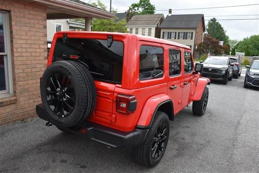 Firecracker Red Clearcoat 2025 Jeep Wrangler 4xe Sahara