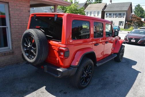 Firecracker Red Clearcoat 2025 Jeep Wrangler 4xe Sahara