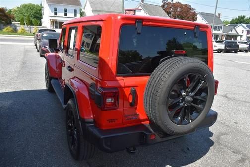 Firecracker Red Clearcoat 2025 Jeep Wrangler 4xe Sahara