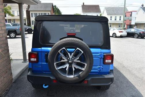 Hydro Blue Pearlcoat 2024 Jeep Wrangler 4xe Sport S