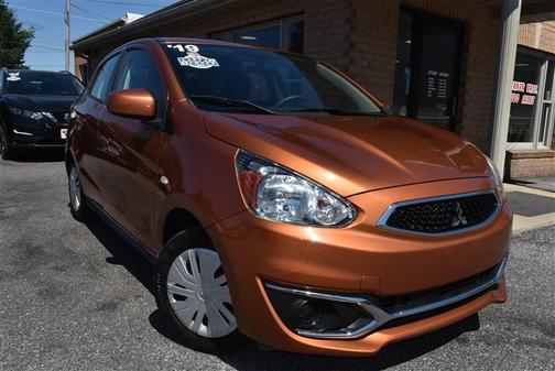 Sunrise Orange Metallic 2019 Mitsubishi Mirage ES