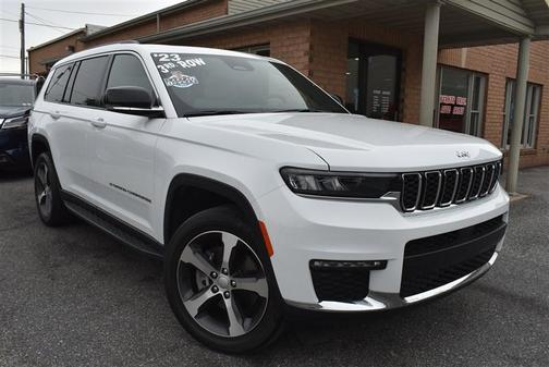 Bright White Clearcoat 2023 Jeep Grand Cherokee L Limited