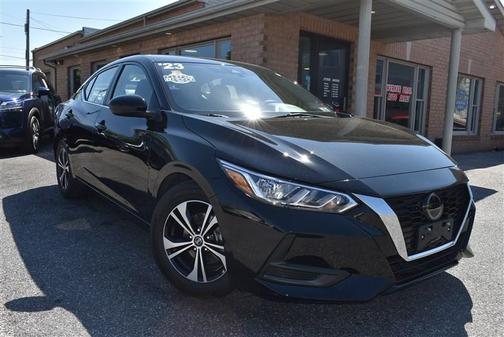 Super Black 2023 Nissan Sentra SV