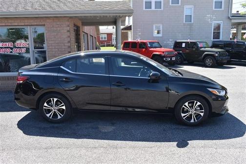 Super Black 2023 Nissan Sentra SV