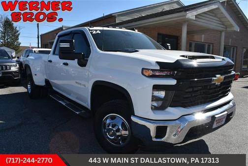 Summit White 2024 Chevrolet Silverado 3500 WT