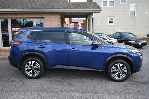Caspian Blue Metallic 2021 Nissan Rogue SV