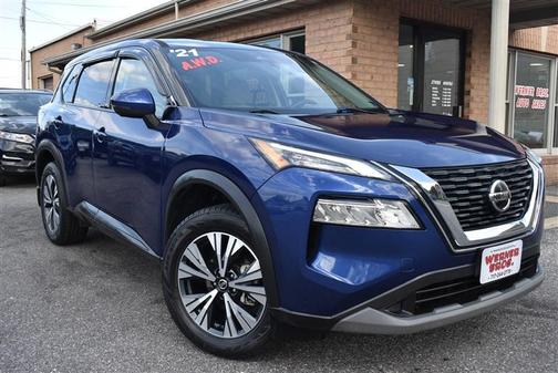 Caspian Blue Metallic 2021 Nissan Rogue SV