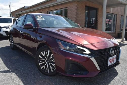 RED 2023 Nissan Altima 2.5 SV