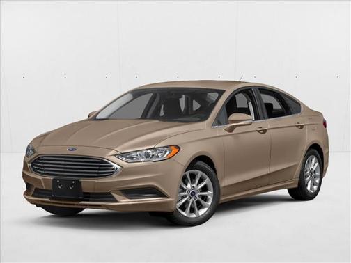 White Gold Metallic 2018 Ford Fusion SE