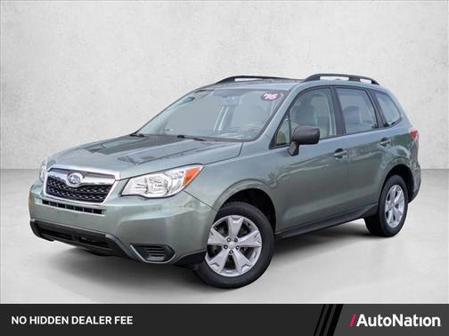 Jasmine Green Metallic 2016 Subaru Forester 2.5i