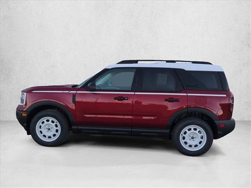 Ruby Red Metallic Tinted Clearcoat 2026 Ford Bronco Sport Heritage