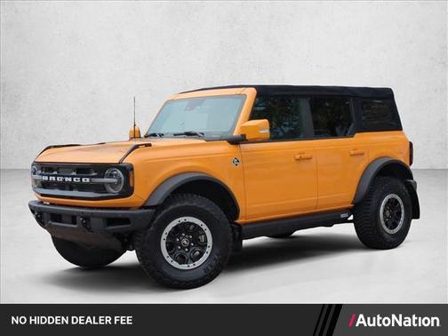 Cyber Orange Metallic Tricoat 2021 Ford Bronco Outer Banks