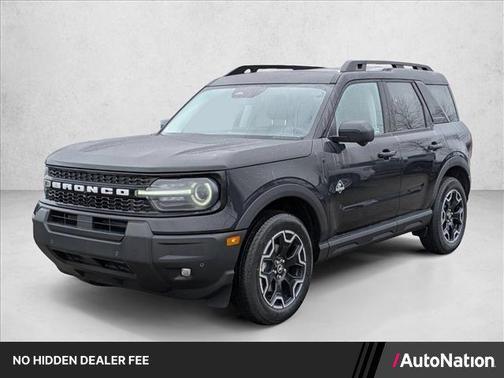 Shadow Black 2025 Ford Bronco Sport Outer Banks
