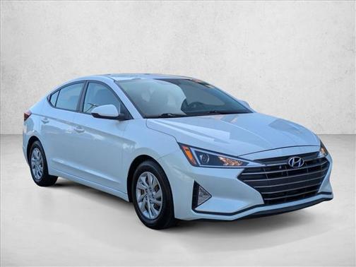 Quartz White Pearl 2019 Hyundai ELANTRA SE