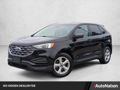 Agate Black Metallic 2019 Ford Edge SE