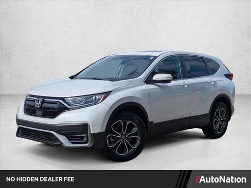Platinum White Pearl 2020 Honda CR-V AWD EX-L