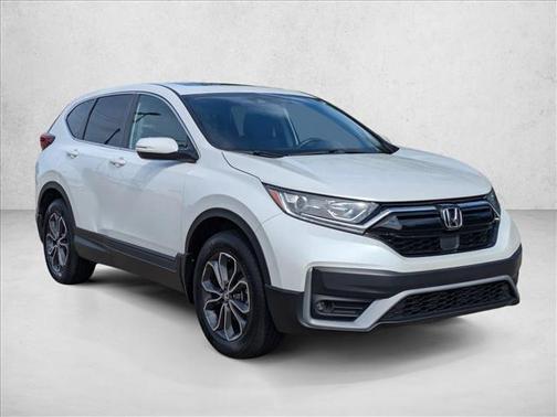 Platinum White Pearl 2020 Honda CR-V AWD EX-L