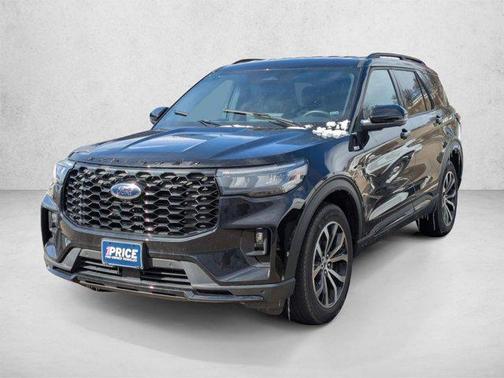 Agate Black Metallic 2025 Ford Explorer ST-Line