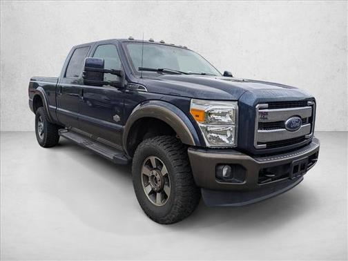 Blue Jeans Metallic 2015 Ford F-350 King Ranch