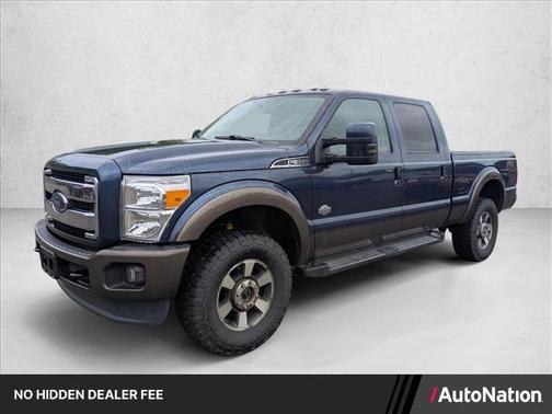 Blue Jeans Metallic 2015 Ford F-350 King Ranch