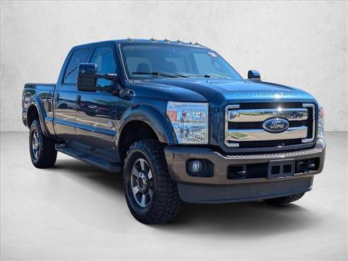 Blue Jeans Metallic 2015 Ford F-350 King Ranch