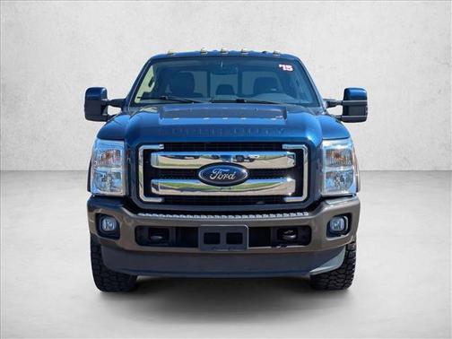 Blue Jeans Metallic 2015 Ford F-350 King Ranch