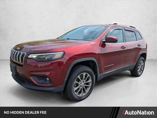 Velvet Red Pearlcoat 2019 Jeep Cherokee Latitude Plus