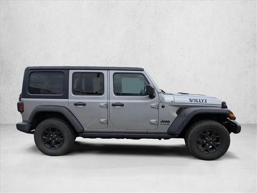 Billet Silver Metallic Clearcoat 2020 Jeep Wrangler Unlimited Willys 4x4