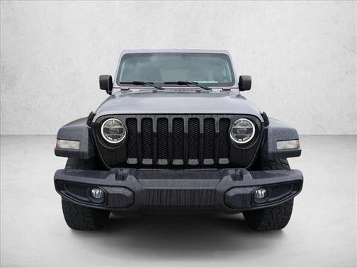 Billet Silver Metallic Clearcoat 2020 Jeep Wrangler Unlimited Willys 4x4