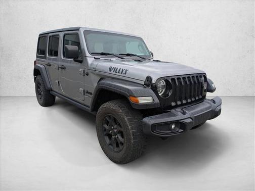 Billet Silver Metallic Clearcoat 2020 Jeep Wrangler Unlimited Willys 4x4
