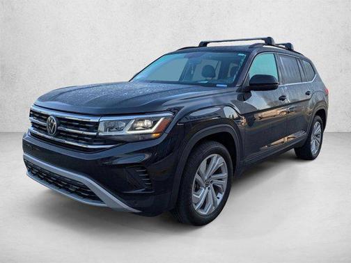 Tourmaline Blue Metallic 2023 Volkswagen Atlas 2.0T SE w/Technology 4MOTION