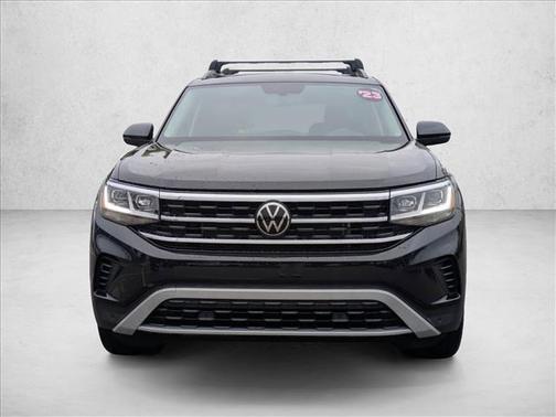 Tourmaline Blue Metallic 2023 Volkswagen Atlas 2.0T SE w/Technology 4MOTION