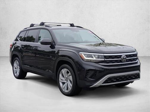 Tourmaline Blue Metallic 2023 Volkswagen Atlas 2.0T SE w/Technology 4MOTION