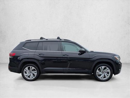 Tourmaline Blue Metallic 2023 Volkswagen Atlas 2.0T SE w/Technology 4MOTION