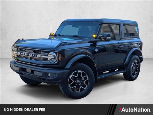 Shadow Black 2022 Ford Bronco Outer Banks