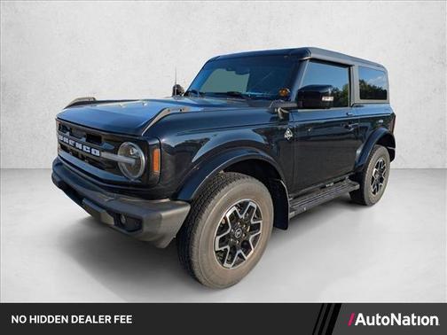Shadow Black 2022 Ford Bronco Outer Banks