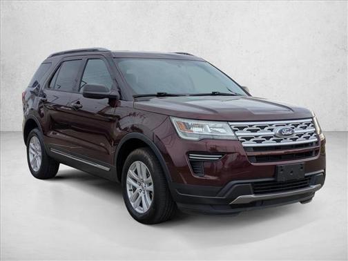 Burgundy Velvet Metallic Tinted Clearcoat 2019 Ford Explorer XLT